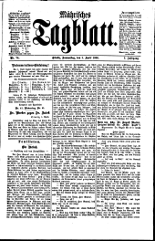 Mährisches Tagblatt