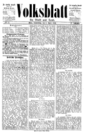 Volksblatt für Stadt und Land