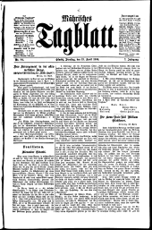 Mährisches Tagblatt