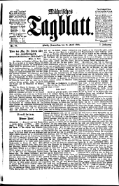 Mährisches Tagblatt