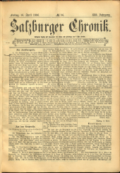 Salzburger Chronik