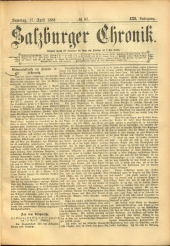 Salzburger Chronik