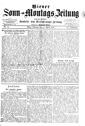 Wiener Sonn- und Montags-Zeitung