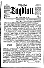 Mährisches Tagblatt