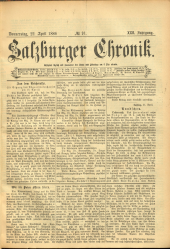 Salzburger Chronik