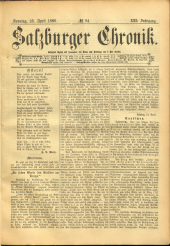 Salzburger Chronik