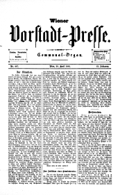 Wiener Vorstadt-Presse