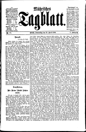 Mährisches Tagblatt