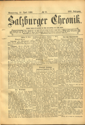 Salzburger Chronik