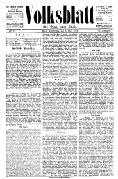 Volksblatt für Stadt und Land