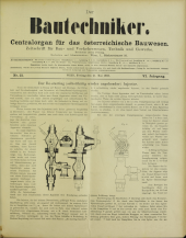 Der Bautechniker