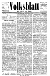 Volksblatt für Stadt und Land