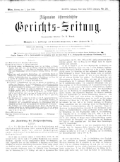 Allgemeine Österreichische Gerichtszeitung