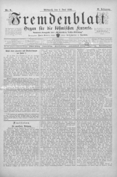 Fremdenblatt - Organ für die böhmischen Kurorte