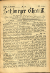 Salzburger Chronik