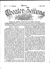 Wiener Theaterzeitung