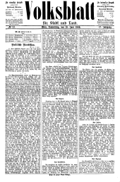 Volksblatt für Stadt und Land