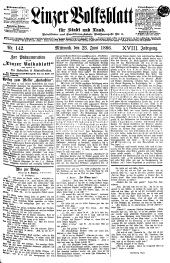 Linzer Volksblatt