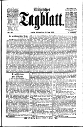 Mährisches Tagblatt