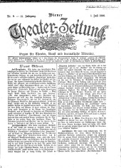 Wiener Theaterzeitung