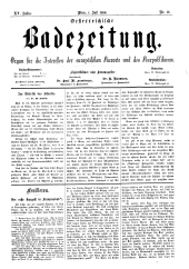 Österreichische Badezeitung