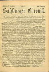 Salzburger Chronik