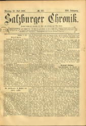 Salzburger Chronik