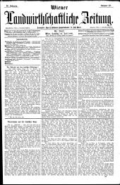 Wiener Landwirtschaftliche Zeitung