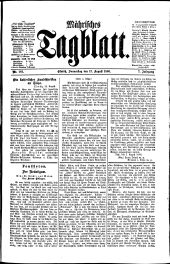 Mährisches Tagblatt