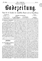 Österreichische Badezeitung