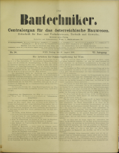 Der Bautechniker