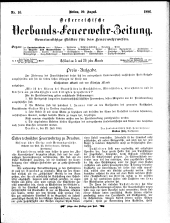 Österreichische Verbands-Feuerwehr-Zeitung