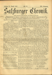 Salzburger Chronik