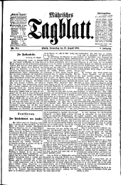 Mährisches Tagblatt