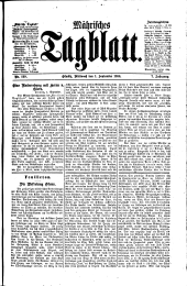 Mährisches Tagblatt