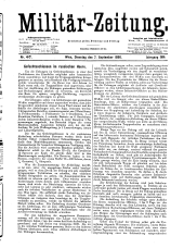 Militär-Zeitung