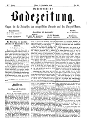 Österreichische Badezeitung