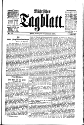 Mährisches Tagblatt