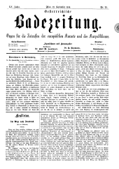 Österreichische Badezeitung