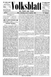 Volksblatt für Stadt und Land