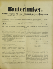 Der Bautechniker