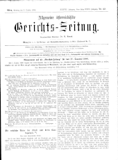 Allgemeine Österreichische Gerichtszeitung