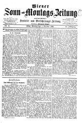 Wiener Sonn- und Montags-Zeitung