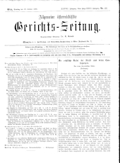 Allgemeine Österreichische Gerichtszeitung