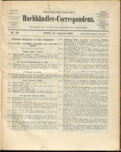 Oesterreichische Buchhändler-Correspondenz