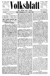 Volksblatt für Stadt und Land