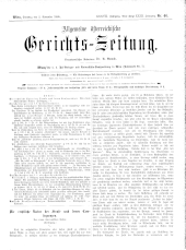 Allgemeine Österreichische Gerichtszeitung