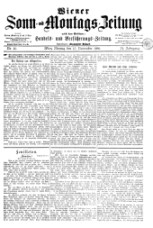 Wiener Sonn- und Montags-Zeitung