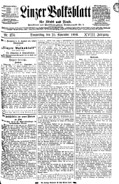 Linzer Volksblatt