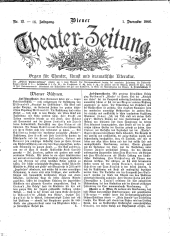 Wiener Theaterzeitung